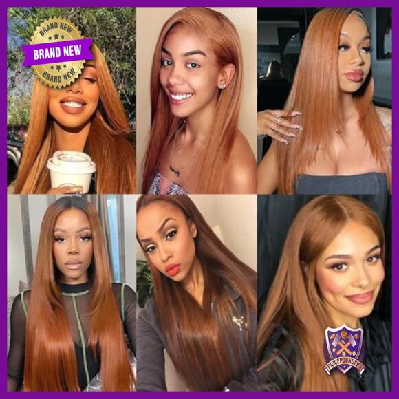 22 Inch Straight Brazilian Human Hair Extensions Double Weft Bundles main image 6